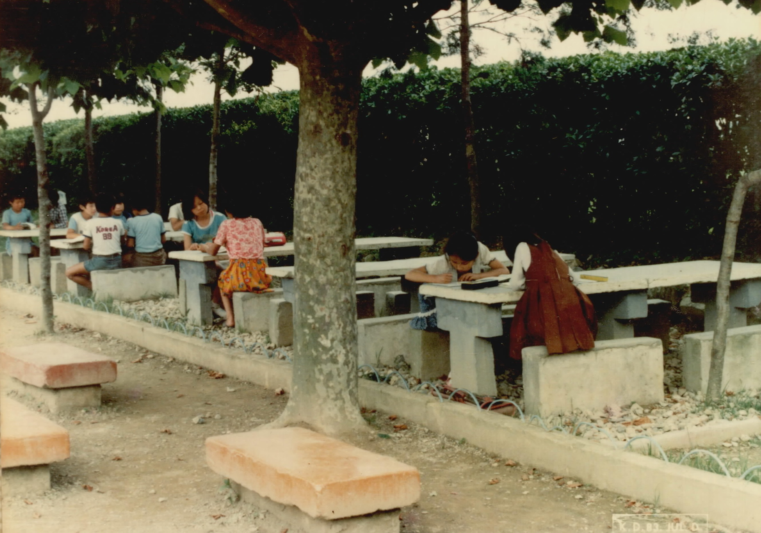 옥봉초등학교 야외학습장 - 1983년