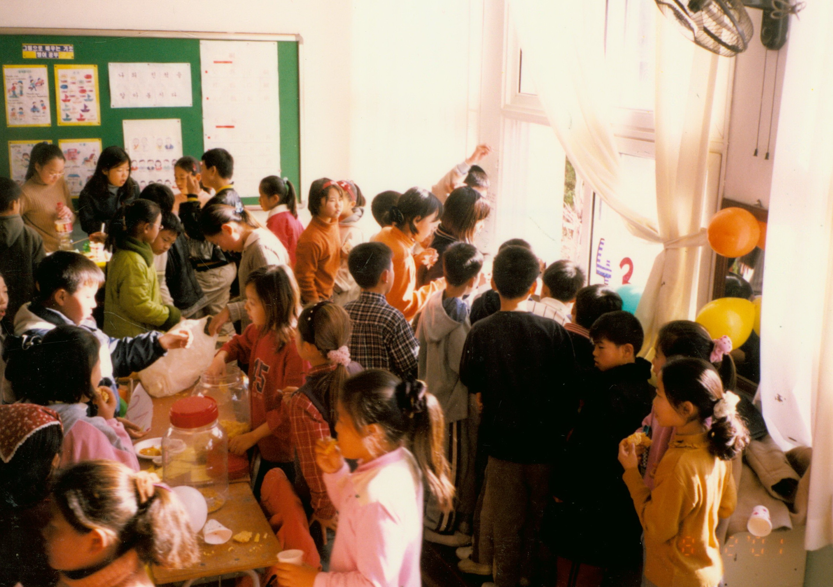 북면초등학교 알뜰 바자회 - 2001년
